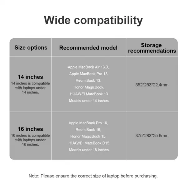 Torba za laptop Nillkin Elegant sleeve 16.1'' crna