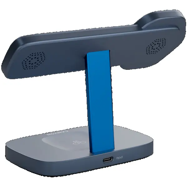 CANYON Wireless Charging Station Hexagon 310 3in1 DarkGreyBlue ( CNS-WCS310DGBL ) 