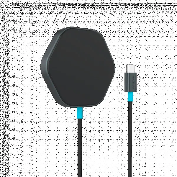CANYON wireless charger HEXAGON 110 Dark Grey Blue ( CNS-WCS110 ) 