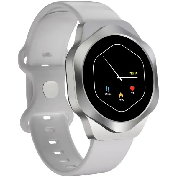 CANYON Smart Watch Hexagon 88 BT-CALL Silver ( CNS-SW88SS ) 