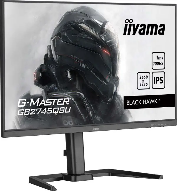 Monitor 27'' Iiyama G-Master GB2745QSU-B2 IPS 2560x1440100Hz1msHDMIDPUSBzvu