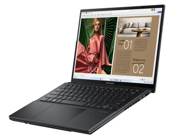 ASUS Zenbook 14 DUO OLED UX8406CA-PZ042X (14 inča 3K OLED, Ultra 9 285H, 32GB, SSD 2TB, Win11 Pro) laptop 