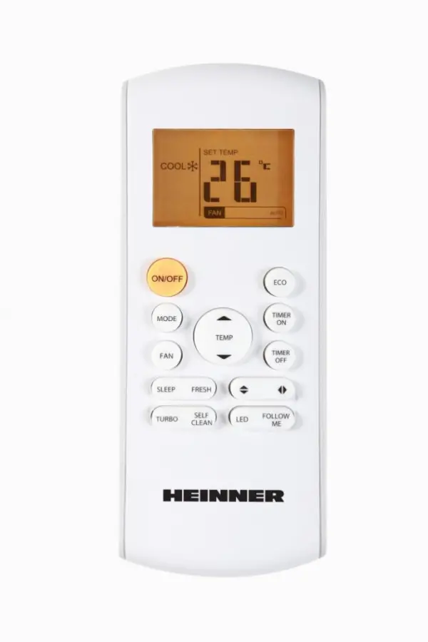 Klima uređaj HEINNER HAC-CO12WFN-SL 12000BTUInverterWiFiSilver