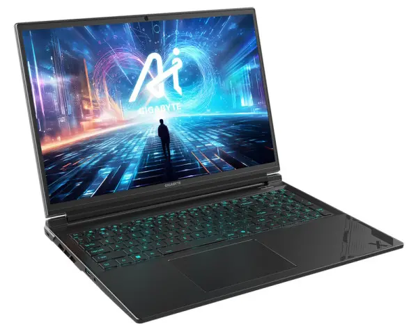 GIGABYTE G6X 9MG 16 inch FHD+ 165Hz i7-13650HX 32GB 1TB SSD GeForce RTX 4050 8GB RGB Backlit gaming laptop 