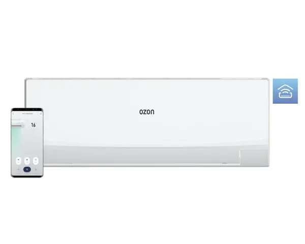 OZON SU24AWHBM75  inverter klima uređaj WiFi + grejač 