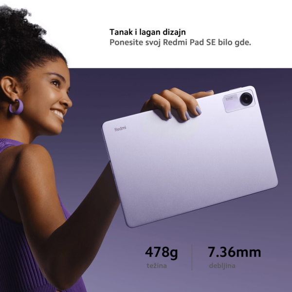 Tablet XIAOMI Redmi Pad SE 11OC 2.4GHz4GB128GBWiFi8MPAndroidsiva' ( 'VHU4448EU' ) 