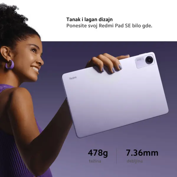 Tablet XIAOMI Redmi Pad SE 11OC 2.4GHz4GB128GBWiFi8MPAndroidsiva' ( 'VHU4448EU' ) 