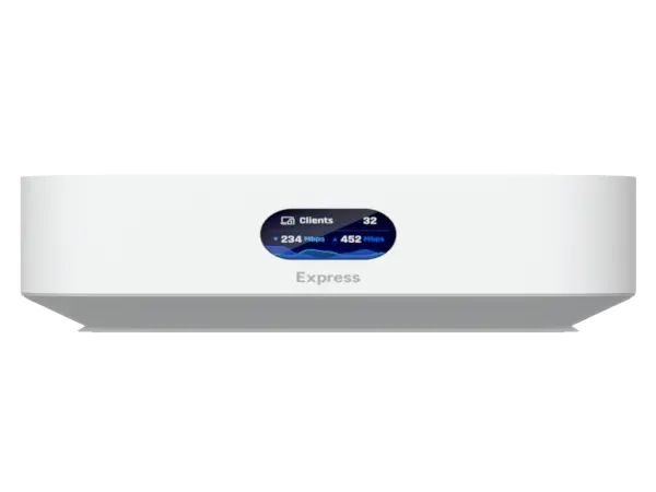 Plug & play scalable WiFi6 mesh system with integrated UniFiGateway and up to 1500+ sqft cove' ( 'UX-EU' ) 