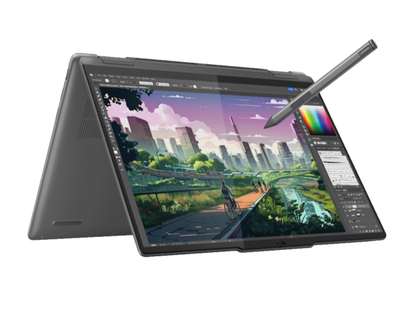 Laptop LENOVO Yoga 7 2in1 14AHP9 DOS14'' WUXGA OLEDRyzen 7-8840HS16GB1TBbacklit SRBsiva' ( '83DK008BYA' ) 