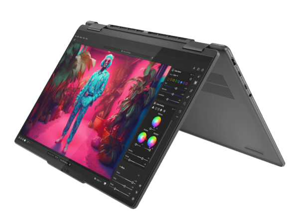 Laptop LENOVO Yoga 7 2in1 14AHP9 DOS14'' WUXGA OLEDRyzen 7-8840HS16GB1TBbacklit SRBsiva' ( '83DK008BYA' ) 