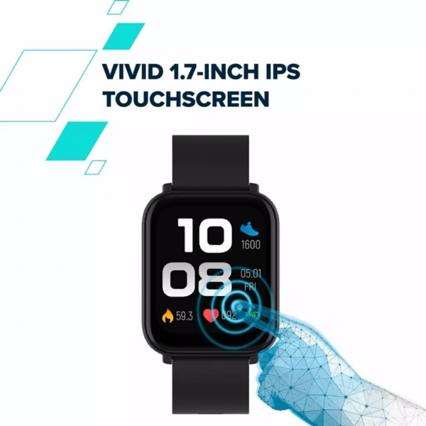 CANYON Easy SW-54, Smartwatch,1.7'' IPS Full Touch 240X280,IP68 waterproof, PIXART PAR2860QN, 32K 512K64M,Multisport mode,heart rate,200mAh (2)