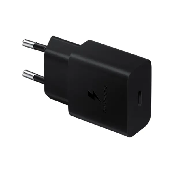 SAMSUNG Kućni punjač TYPE C FAST 15W CRNI sa kablom EP-T1510-XBE