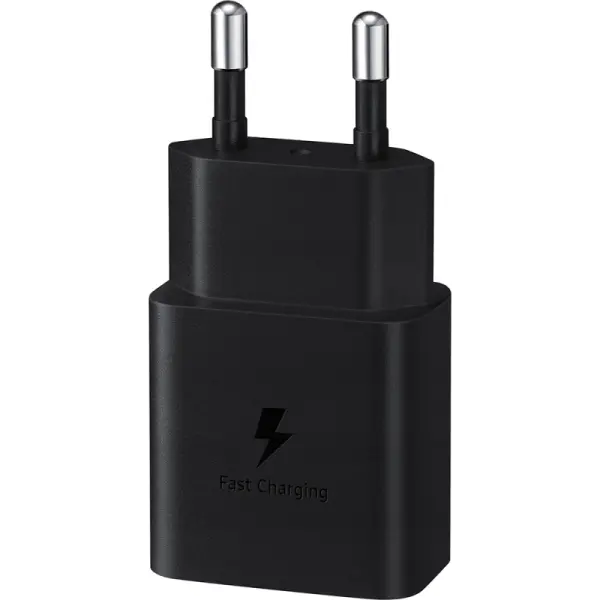 SAMSUNG Kućni punjač TYPE C FAST 15W CRNI sa kablom EP-T1510-XBE