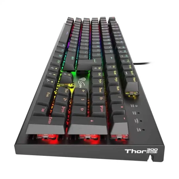 GENESIS THOR 300 RGB, Mechanical Gaming Keyboard, Switch type: Outemu Brown, Antighosting, RGB Backlit, Wired, USB ( NKG-1571 ) 