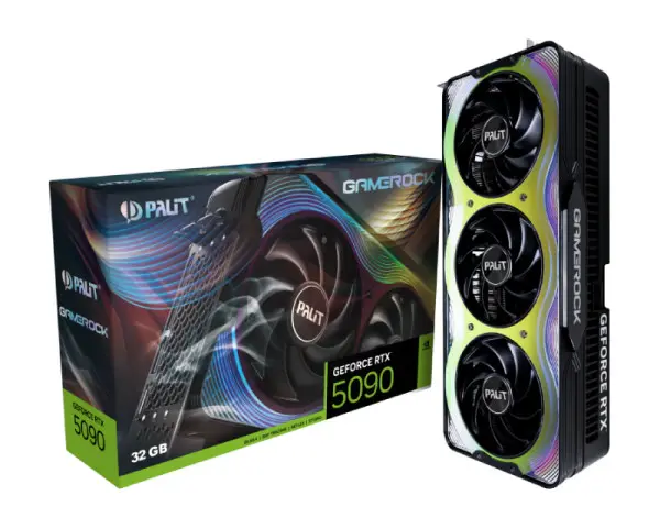PALIT nVidia GeForce RTX 5090 32GB 512bit RTX 5090 GameRock grafička karta