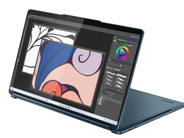 Laptop LENOVO Yoga Book 9 13IMU9 Win11 Pro2x13.3'' 2.8K OLED400NU7-155U32GB1TBBT ENGpetrol' ( '83FF002TRM' ) 