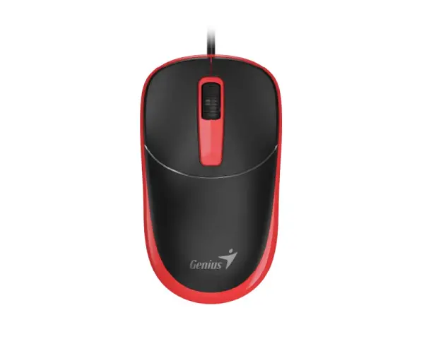 GENIUS DX-123 USB Optical crno-crveni miš 