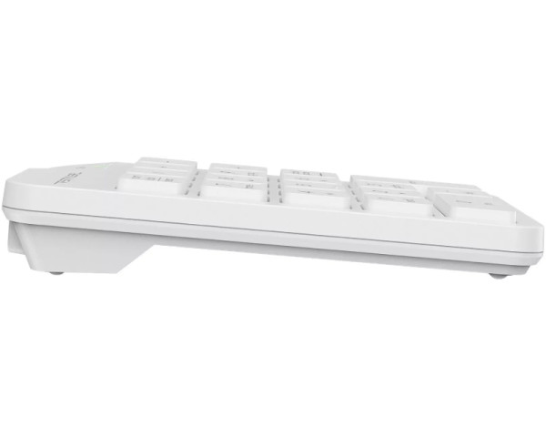 A4 TECH FGK21C FSTYLER 2.4G Wireless Numeric Keypad USB Type-C bela tastatura 