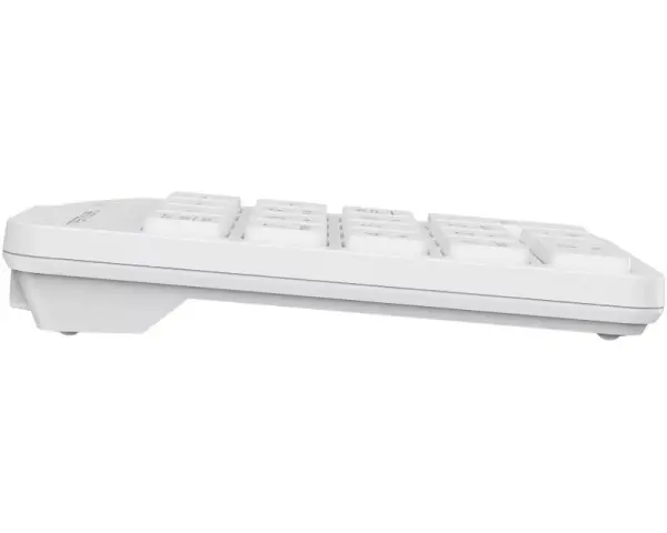 A4 TECH FGK21C FSTYLER 2.4G Wireless Numeric Keypad USB Type-C bela tastatura 