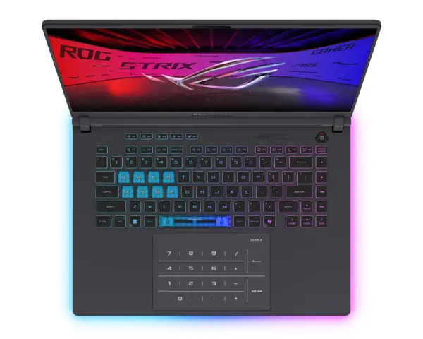 ASUS ROG Strix G16  G615LW-S5029W (16 inča 2.5K, Ultra 9 275HX, 32GB, SSD 1TB, GeForce RTX 5080, Win 11 Home) laptop 