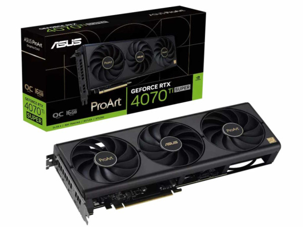 Grafička karta ASUS PROART-RTX4070TIS-O16G NVD16GBGDDR6X256bitcrna' ( '90YV0KJ0-M0NA00' ) 