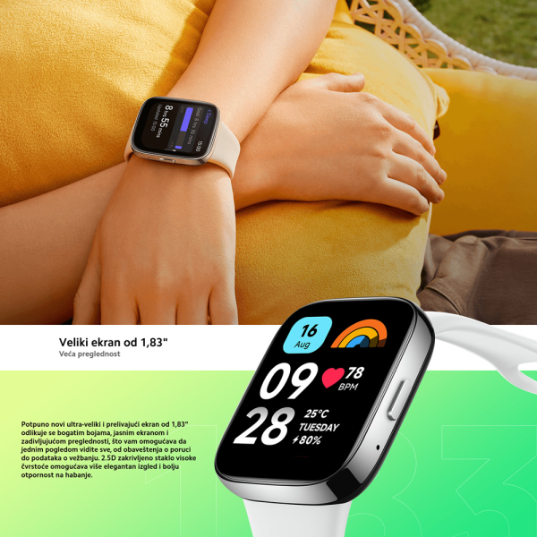 Pametni sat XIAOMI Redmi Watch 3 Activesiva' ( 'BHR7272GL' ) 