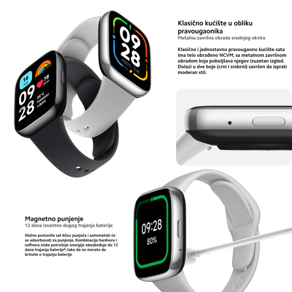 Pametni sat XIAOMI Redmi Watch 3 Activesiva' ( 'BHR7272GL' ) 