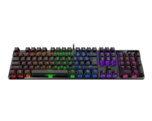 GENIUS Scorpion K12 Plus Gaming RGB USB US crna tastatura 