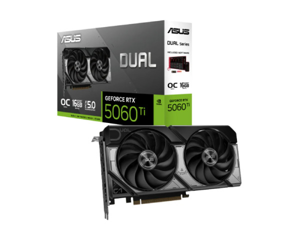 ASUS nVidia GeForce RTX 5060 Ti 8GB DUAL-RTX5060TI-O16G grafička karta