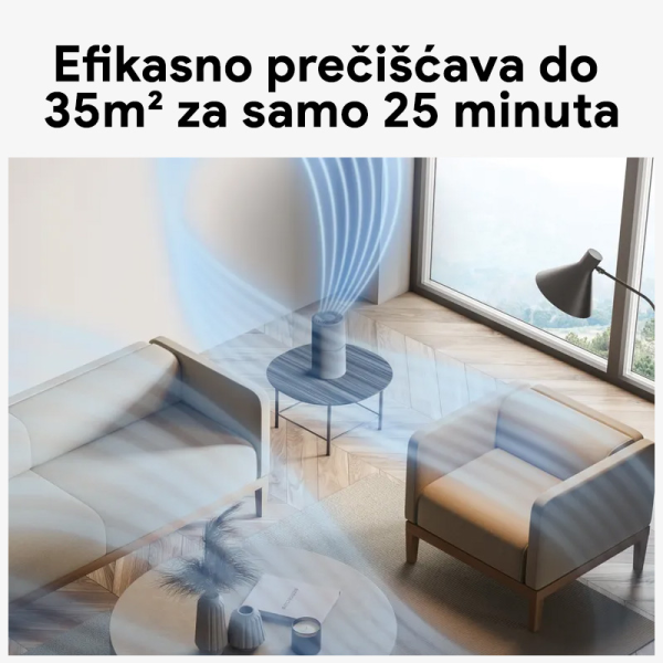 AENO Air Purifier AP4, UV lamp, ionization, CADR  150 młh, 35m2, carbon filter + Hepa H13 ( AAP0004 )