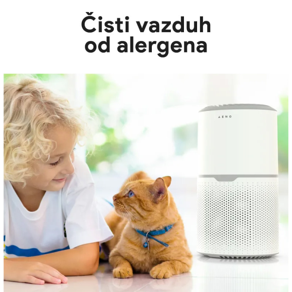 AENO Air Purifier AP4, UV lamp, ionization, CADR  150 młh, 35m2, carbon filter + Hepa H13 ( AAP0004 )