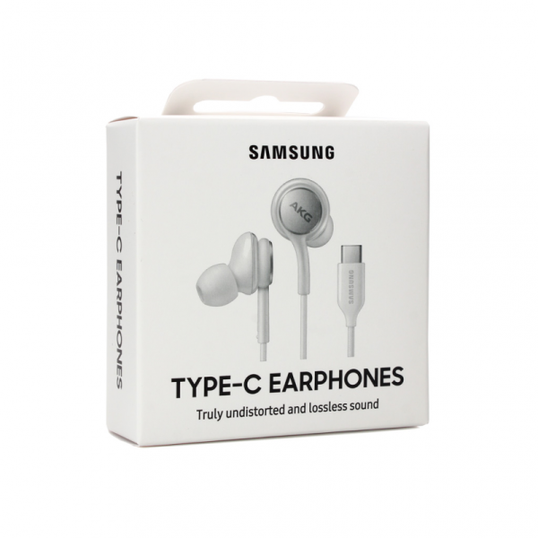 SAMSUNG slušalice TYPE C BELE EO-IC100-BWE / Sound by AKG