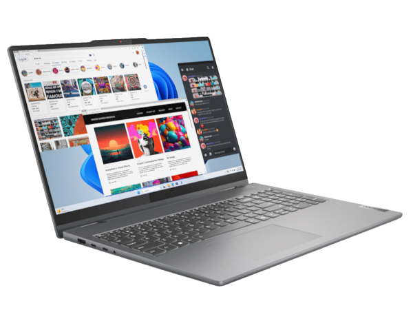 Laptop LENOVO IdeaPad 5 2in1 16IRU9 DOS16'' 2KCore 7-150U16GB1TBFPRbacklit SRBsiva' ( '83DU001CYA' ) 