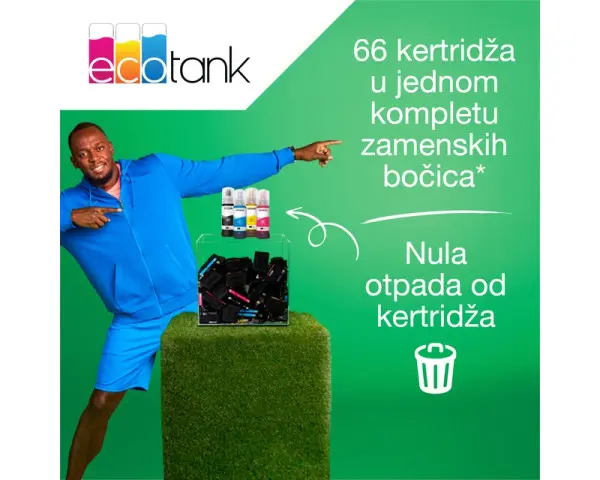 MFP Color EcoTank Epson L3270 štampačskenerkopirWiFi 5760x1440 3315ppm