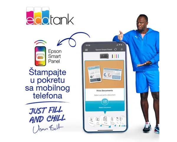 MFP Color EcoTank Epson L3270 štampačskenerkopirWiFi 5760x1440 3315ppm