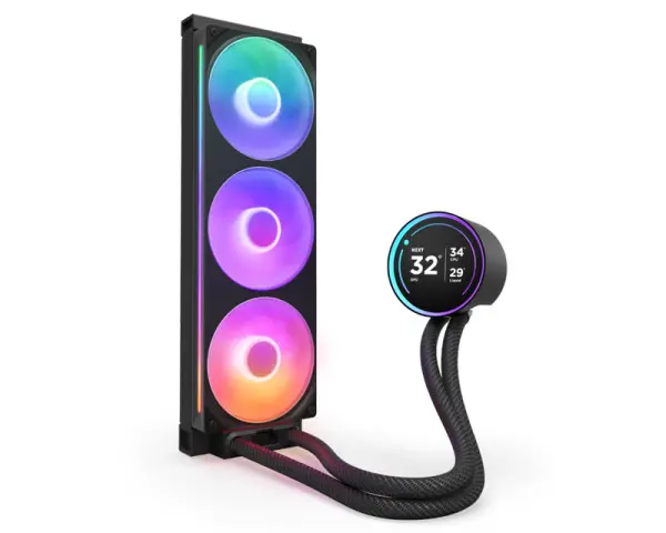 NZXT Kraken Elite 360 RGB V2 vodeno hlađenje crno (RL-KR36E-B2) 