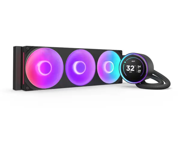NZXT Kraken Elite 360 RGB V2 vodeno hlađenje crno (RL-KR36E-B2) 