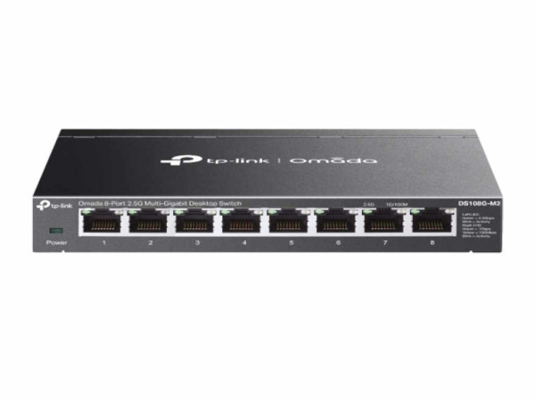 Switch TP-LINK DS108G-M2 Omada 8-Port 2.5G Multi-Gigabit Unmanaged Desktop Switch' ( 'DS108G-M2' ) 