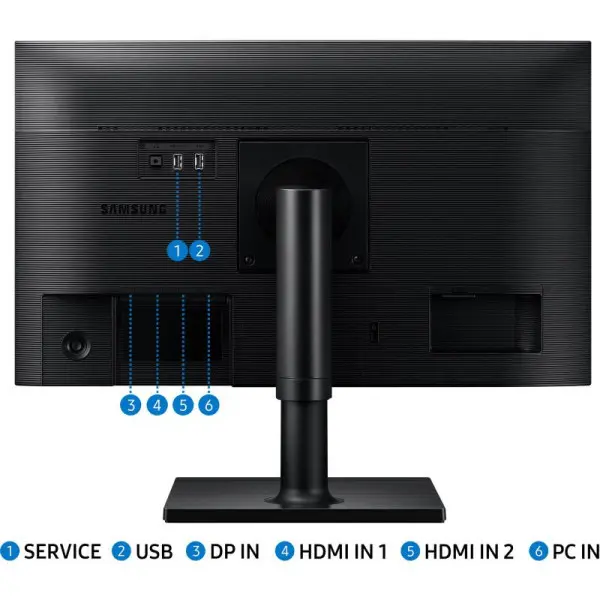 Samsung Monitor 24\\ LF24T450FQRXEN ( )