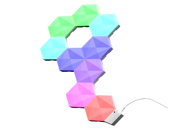 Panel TRUST GXT903 VYBZ LED HEXAGON PANELS 3-PACK' ( '25422' ) 