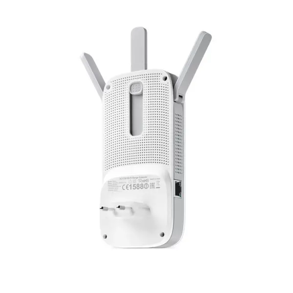 Ekstender dometa TP-LINK RE450 Wi-FiAC17501300Mbps450Mbps1xGLAN3 eksterne antene' ( 'RE450' ) 