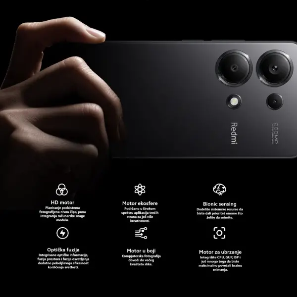 Smartphone XIAOMI Redmi Note 13 Pro 8GB256GBljubičasta' ( 'MZB0G7TEU' ) 