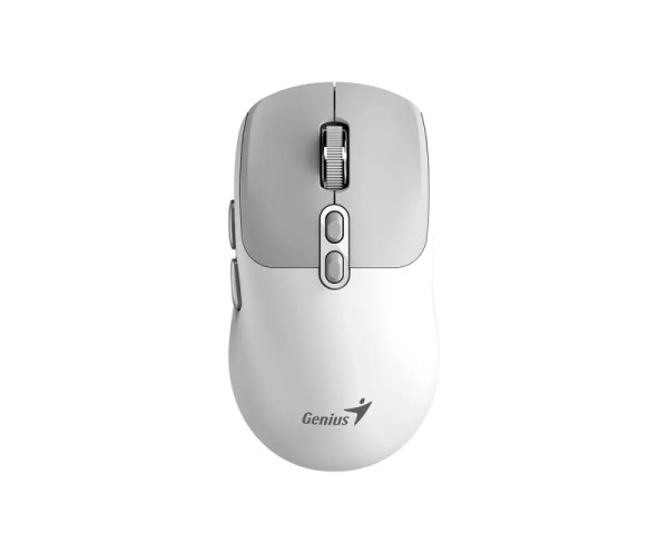 GENIUS NX-8080S BT Wireless Optical USB belo-sivi miš 