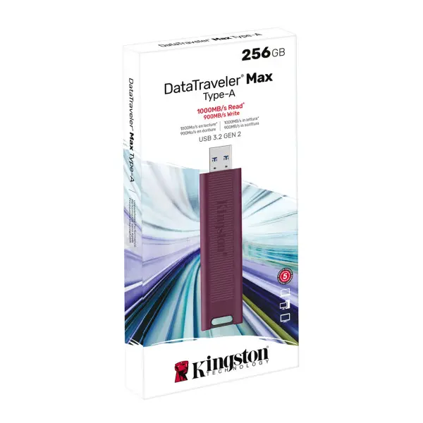 KINGSTON 256GB DataTraveler Max USB 3.2 flash DTMAXA256GB