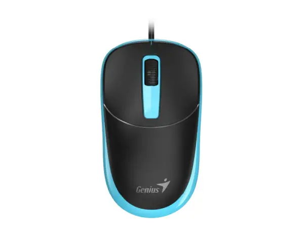 GENIUS DX-123 USB Optical crno-plavi miš 