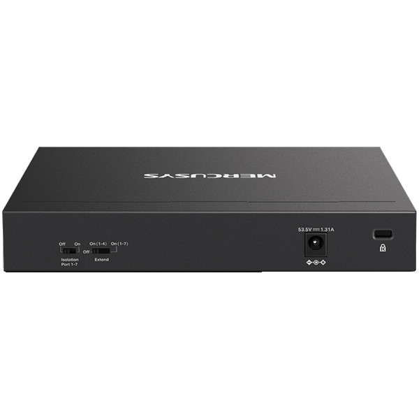 Mercusys MS108GP v1.0, 8-Port Gigabit Desktop Switch with 7-Port PoE+