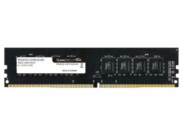 Memorija TEAM ELITE 16GBDIMMDDR43200MHzC221.2V' ( 'TED416G3200C2201' ) 
