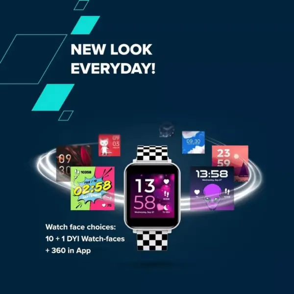 CANYON Joyce KW-43, Smart Watch, Realtek 8762DTIPS 1.54'' 240x240ARM Cortex-M4FeMMC 512MB, Speaker, Music player & BTTWS Direct connection, (2)