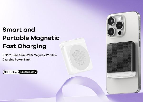 REMAX RPP-9 20W Magnetic Wireless Charging Power Bank 10000mAh