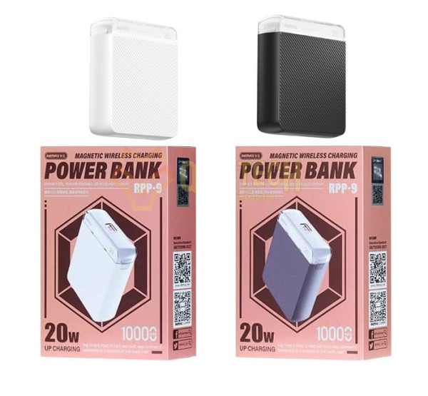 REMAX RPP-9 20W Magnetic Wireless Charging Power Bank 10000mAh